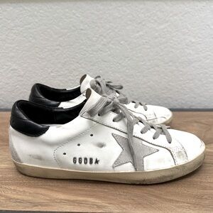 Golden Goose Superstar Leather Sneakers Size 37